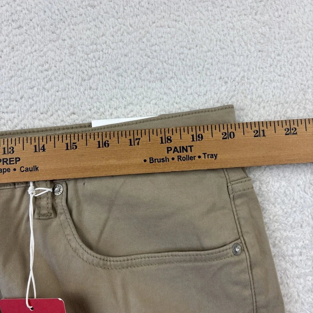 NEW LUCKY BRAND 223 Straight Leg 5-Pocket Pants Mens 40/32 Khaki Tan Stretch NWT